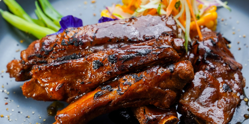 Spare Ribs mit Axel's Gourmetsauce