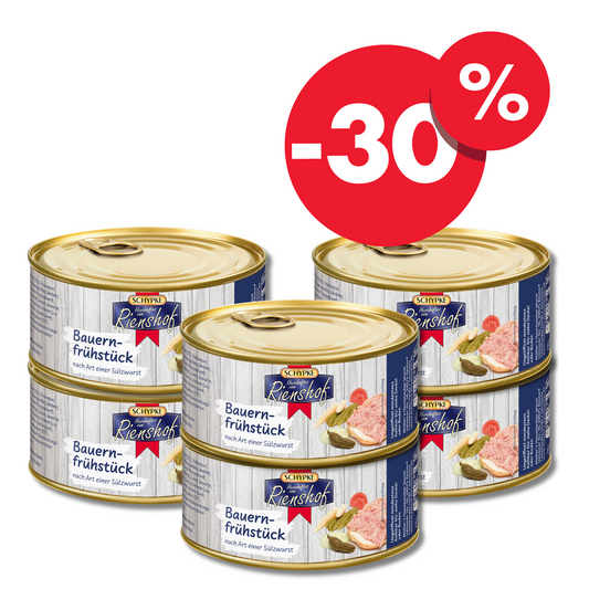 Rienshof - Bauernfrühstück nach Art einer Sülzwurst - 300g - 6er Set