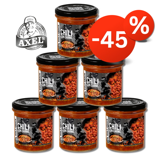 AXEL's Chili con Carne im Glas 250g - 6er Set - L09R